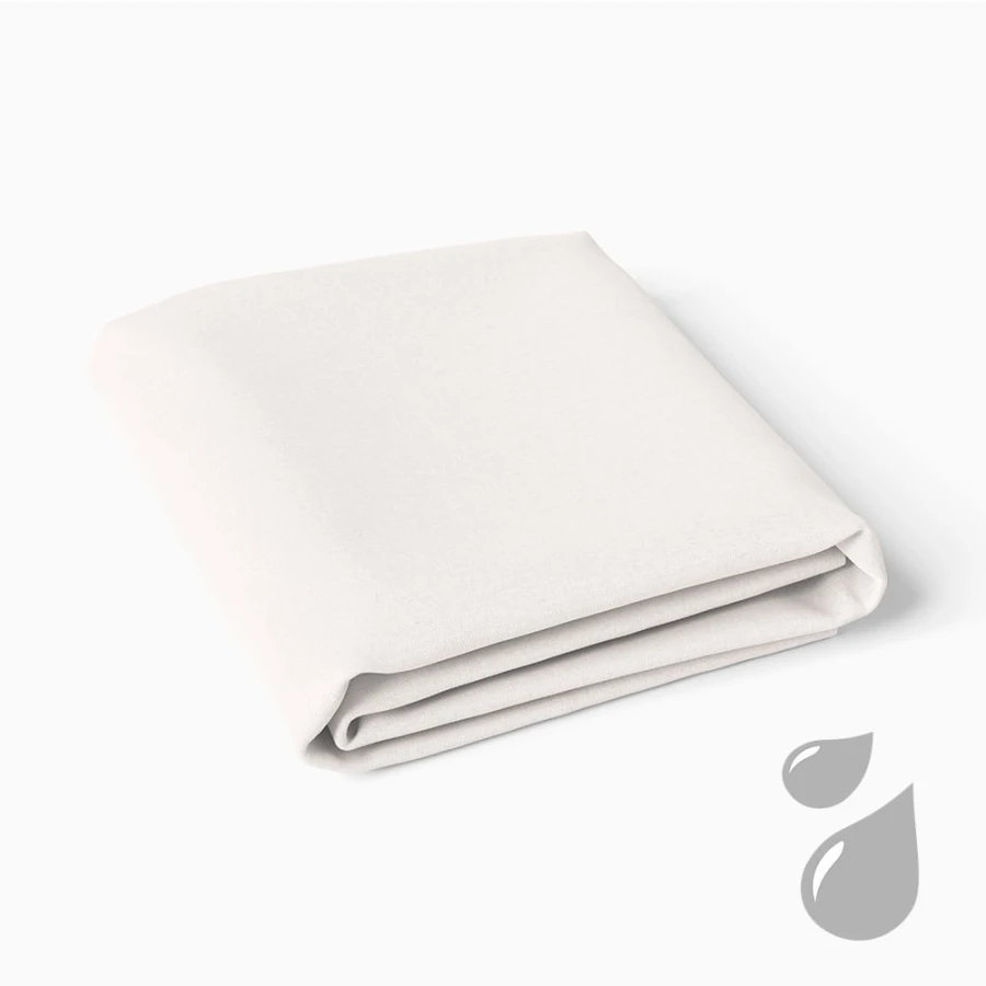 Waterproof sheet ecru