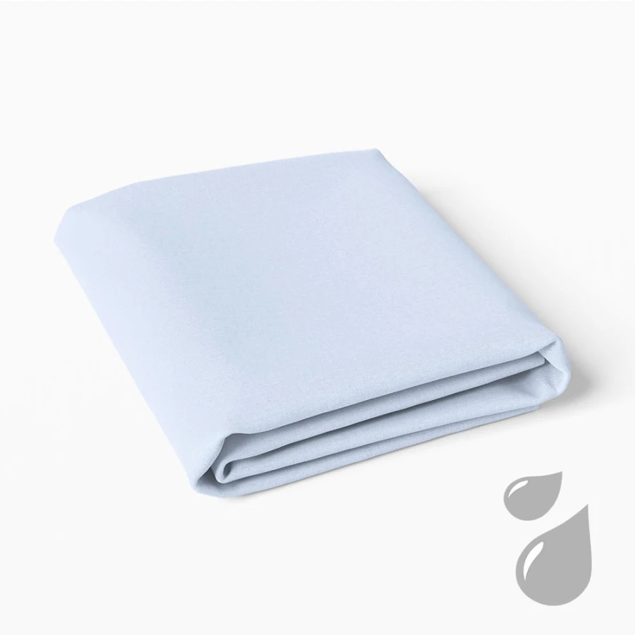 Waterproof sheet light blue