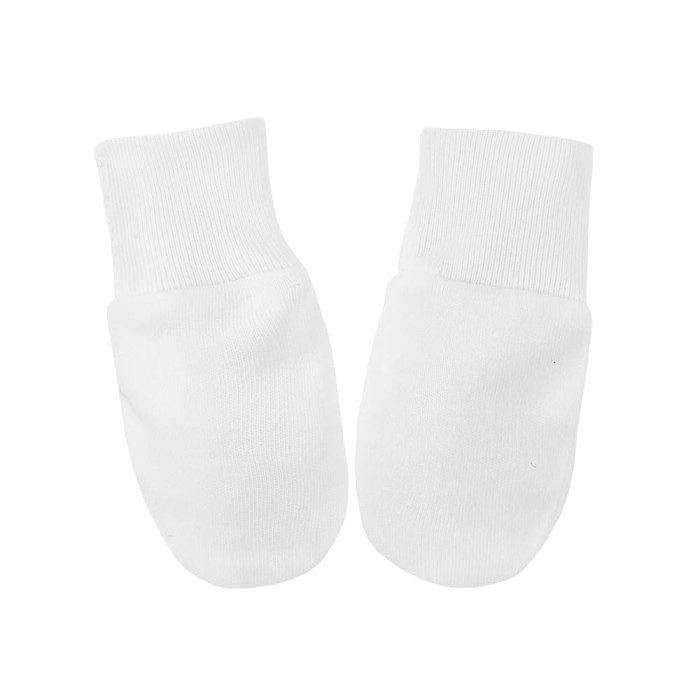 Baby gloves white