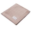 Bamboo blanket braid EEVI beige