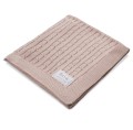 Bamboo blanket braid EEVI beige