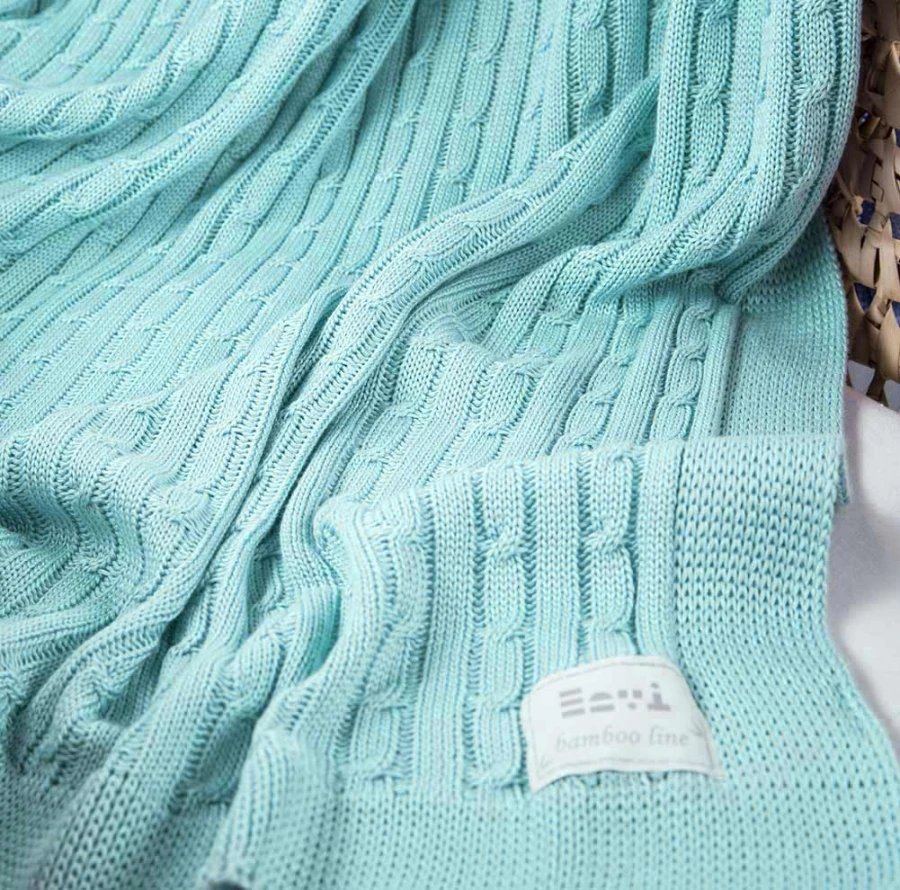 Bamboo blanket EEVI bride mint