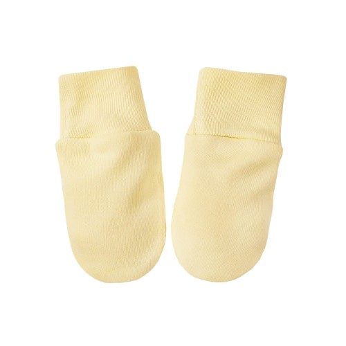 Baby gloves yellow