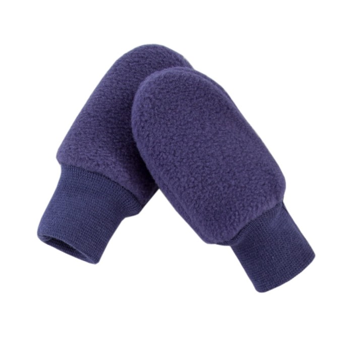 Winter gloves navy blue