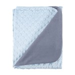 Blue velvet blanket 85x75