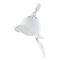 Muslin baby hat white