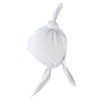 Muslin baby hat white