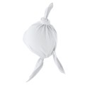 Muslin baby hat white