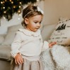 Headband with a bow green