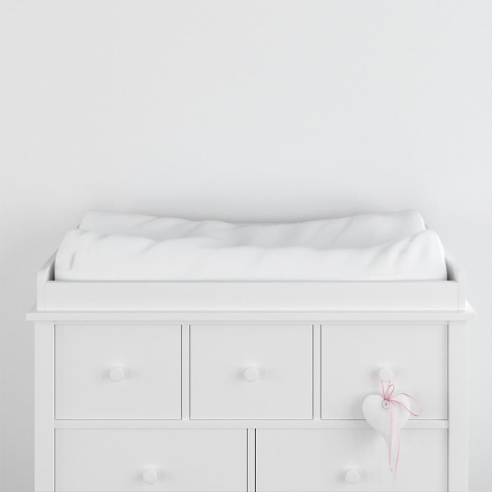 Changing cover white 50x70