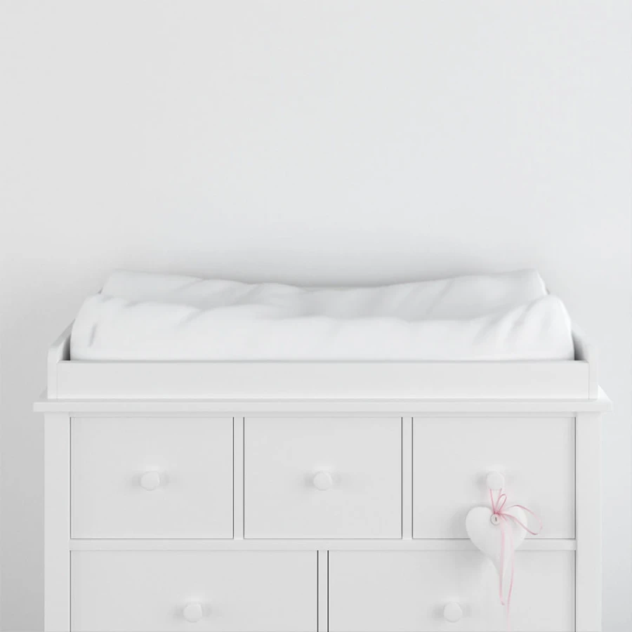 Changing cover white 50x70