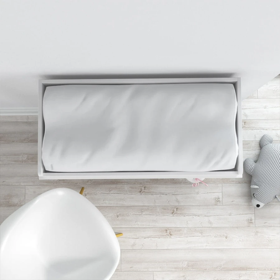Changing cover white 50x70