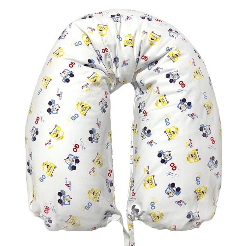 Pregnant women"s pillowcase white cars