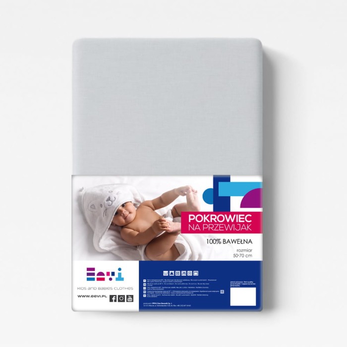 Changing cover gray 50x70
