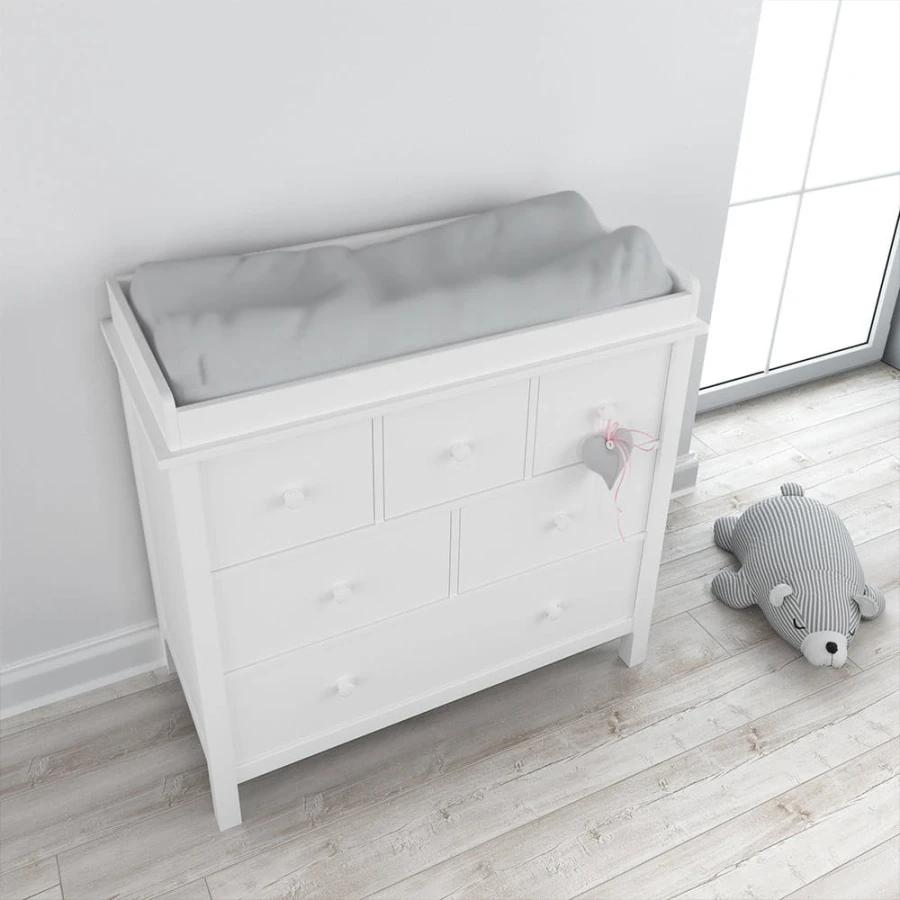 Changing cover gray 50x70